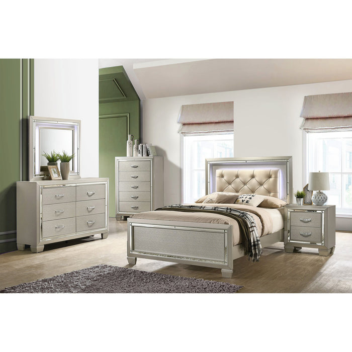 PLATINUM YOUTH PLATFORM BEDROOM SET - Jack’s Furniture and More (Laredo, TX)