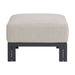 Playa Ottoman - Dark Grey and Olefin Beige - Jack’s Furniture and More (Laredo, TX)