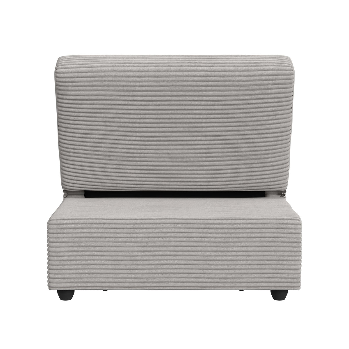 Pluto Chair with kidney pillow, Klik Klak and Pop up in Coronado Grey - Jack’s Furniture and More (Laredo, TX)