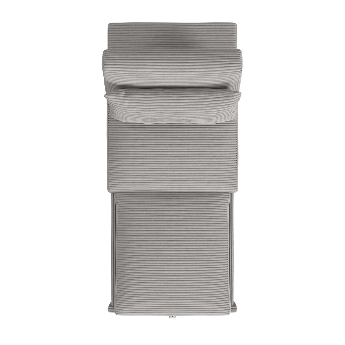 Pluto Chair with kidney pillow, Klik Klak and Pop up in Coronado Grey - Jack’s Furniture and More (Laredo, TX)