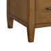 Portico Double Pedestal Desk with Power/USB in Brown Oak - Jack’s Furniture and More (Laredo, TX)