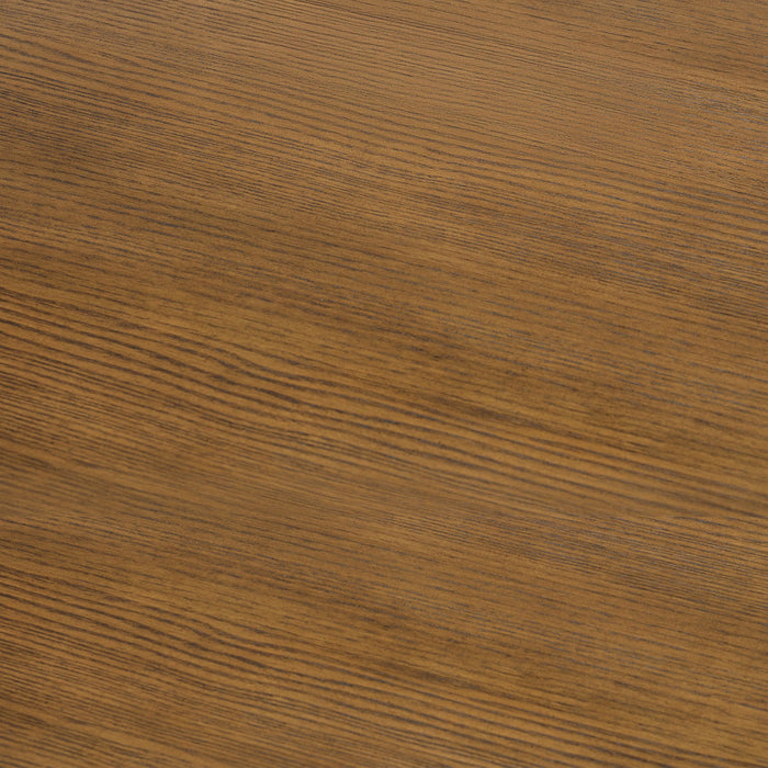 Portico Open Bookcase in Brown Oak - Jack’s Furniture and More (Laredo, TX)