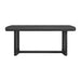 Portland Rectangular Dining Table in Black - Jack’s Furniture and More (Laredo, TX)
