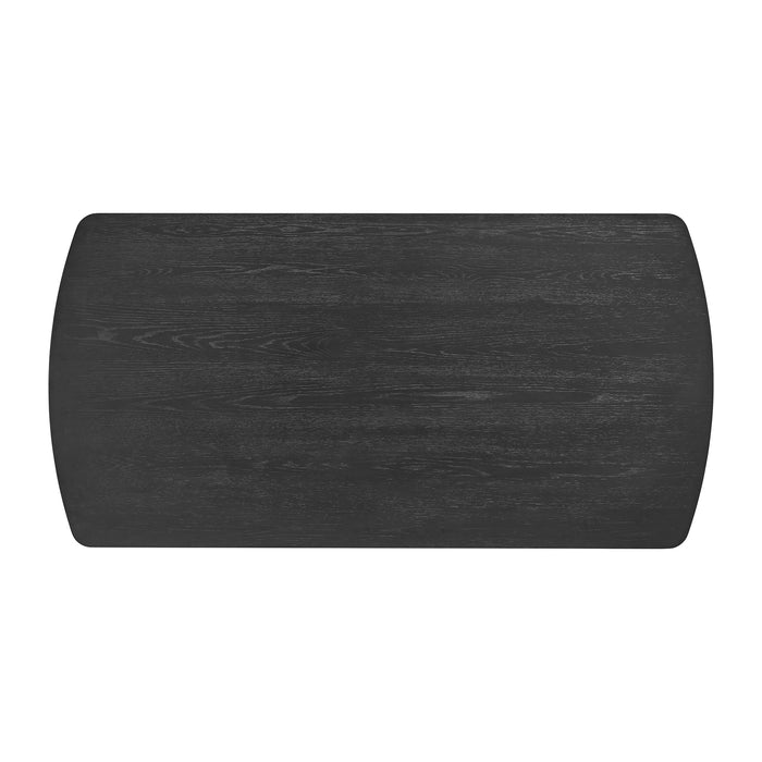 Portland Rectangular Dining Table in Black - Jack’s Furniture and More (Laredo, TX)