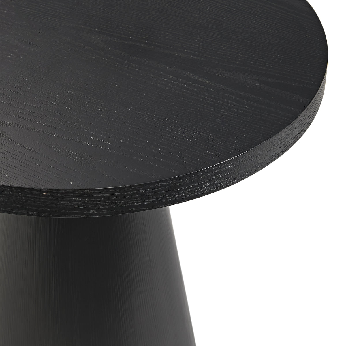 Portland Round Coffee Table in Black - Jack’s Furniture and More (Laredo, TX)