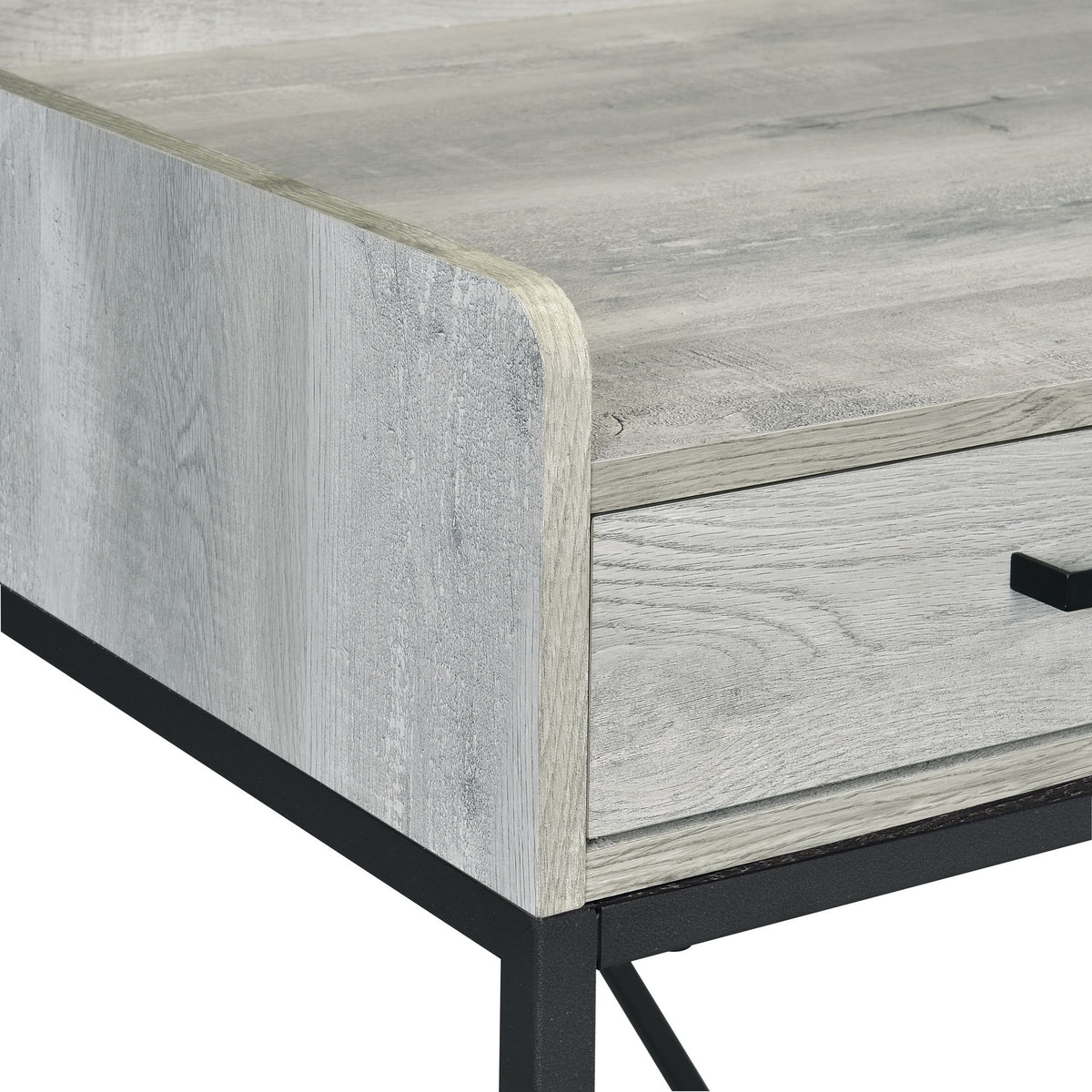 Preston Desk - Grey - Jack’s Furniture and More (Laredo, TX)