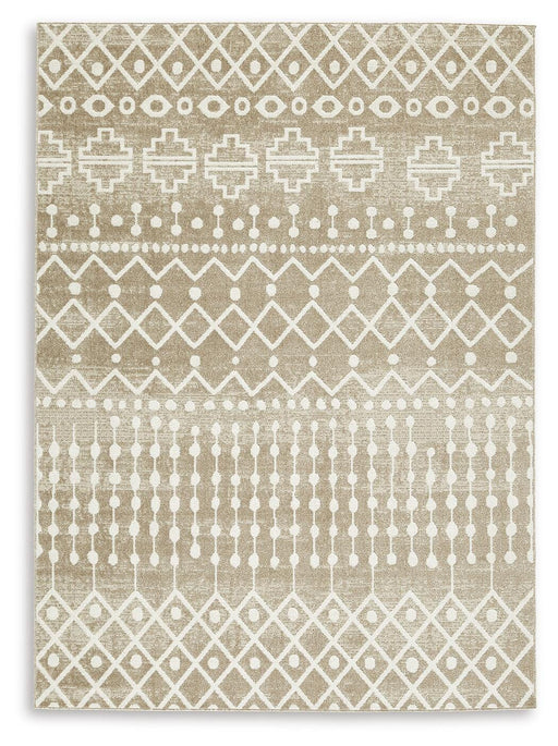 Bunchly 4'11" x 7'2" Washable Rug - Jack’s Furniture and More (Laredo, TX)
