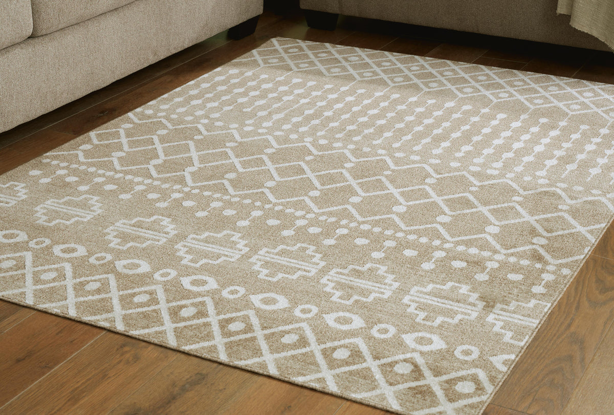 Bunchly 4'11" x 7'2" Washable Rug - Jack’s Furniture and More (Laredo, TX)
