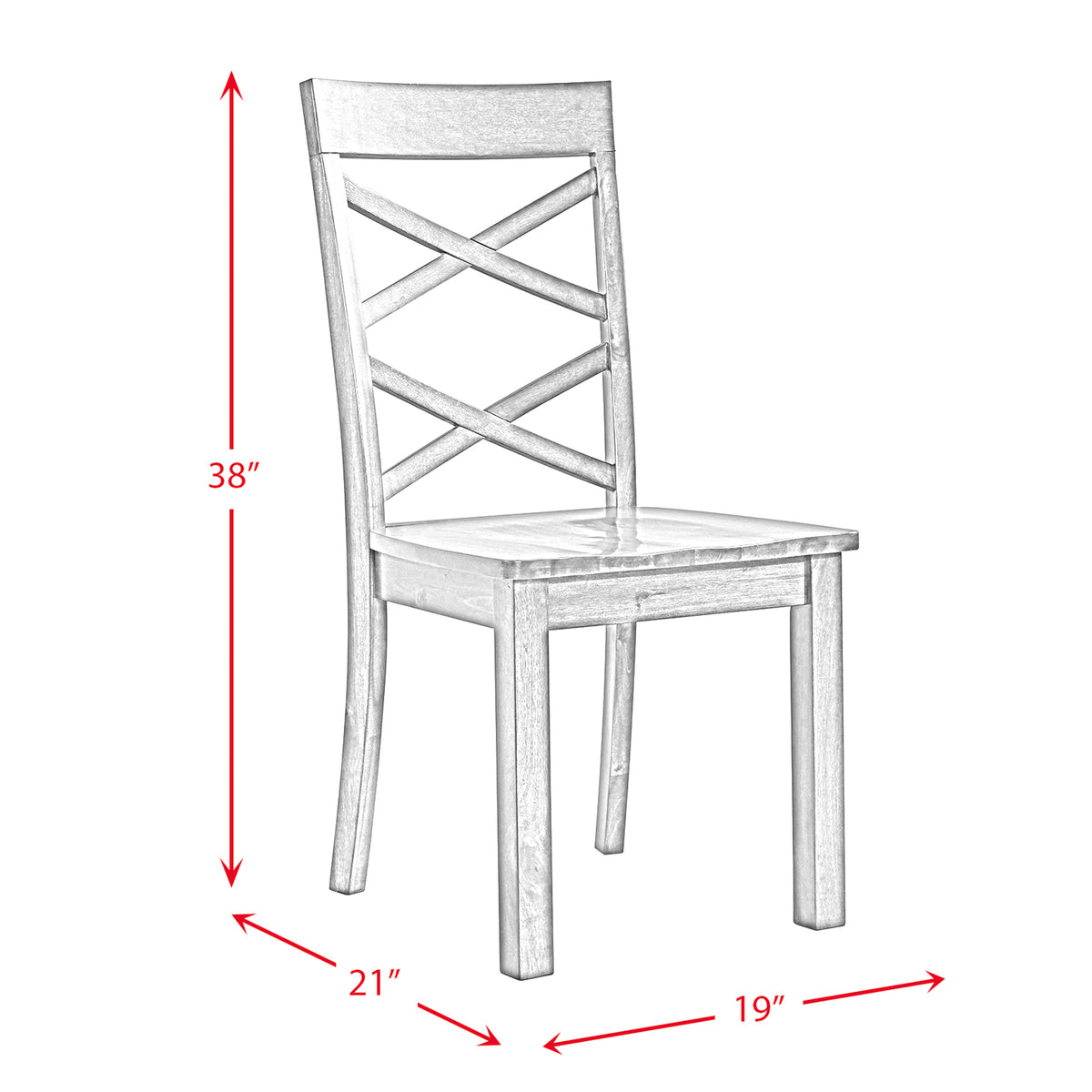 Renegade 64" 6pc Dining Set(Kd)