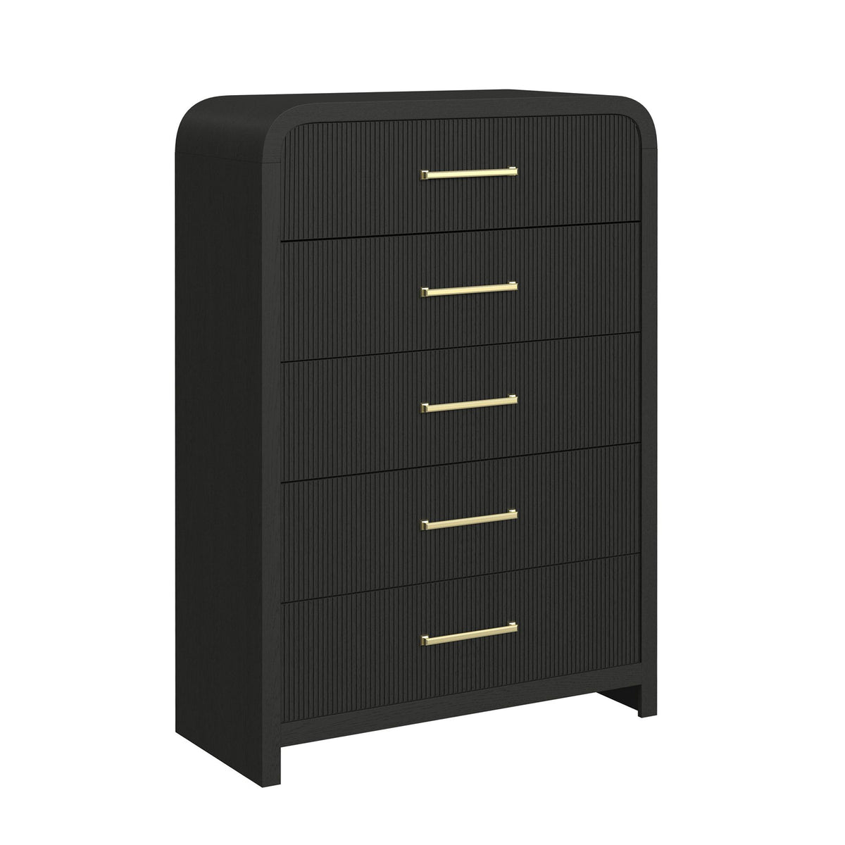 Ridgemont Storage Bedroom Set in Black with Grain - Jack’s Furniture and More (Laredo, TX)