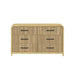 Ridgemont 6-Drawer Dresser in Natural - Jack’s Furniture and More (Laredo, TX)