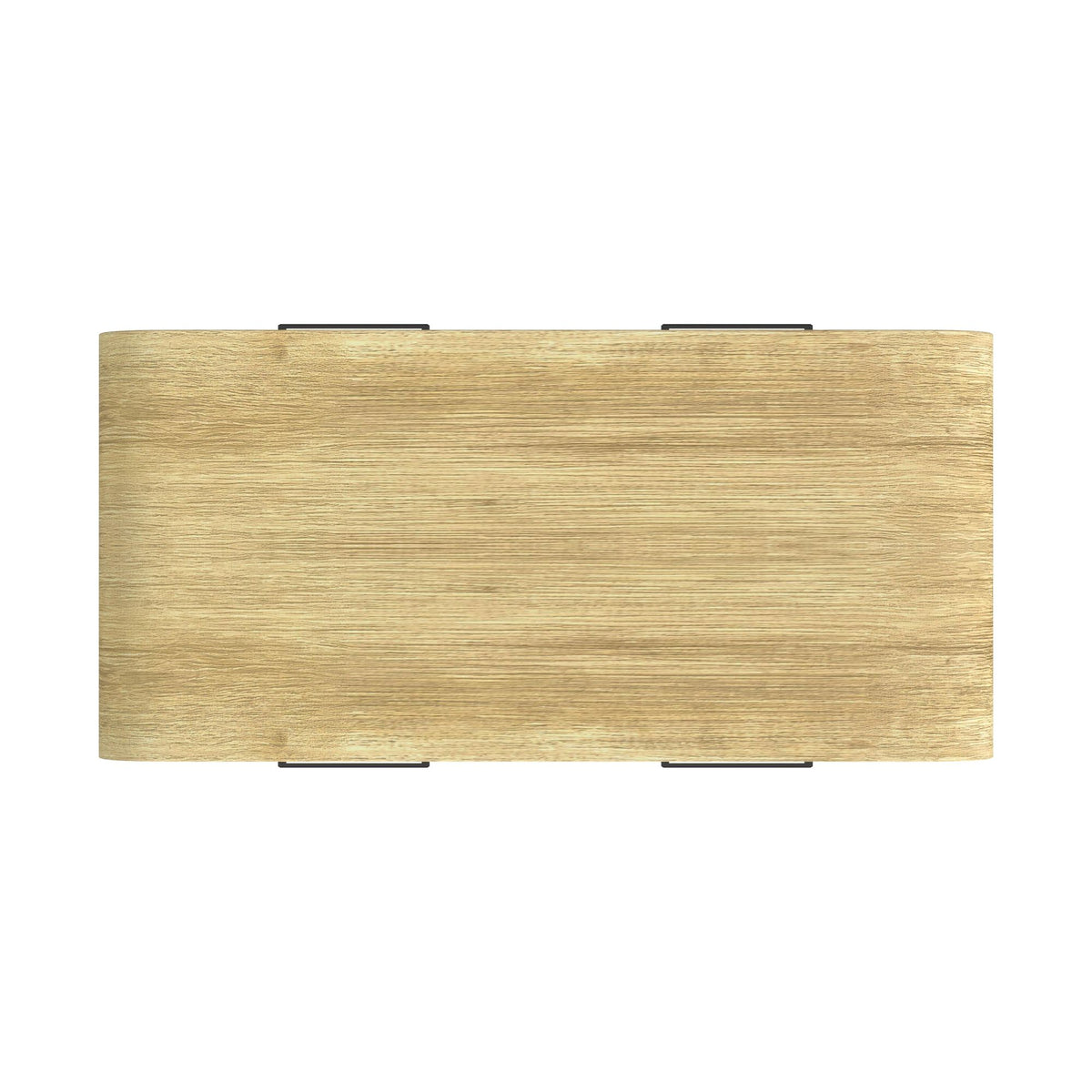 Ridgemont Coffee Table with Casters/Push Through Drawer in Natural - Jack’s Furniture and More (Laredo, TX)