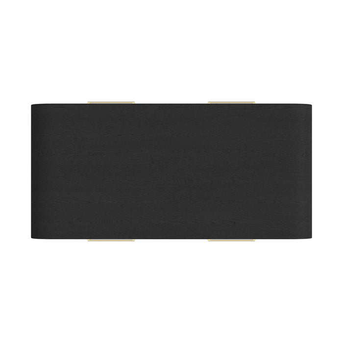 Ridgemont 3PC Occasional Table Set in Black with Grain-Coffee Table & Two End Table - Jack’s Furniture and More (Laredo, TX)