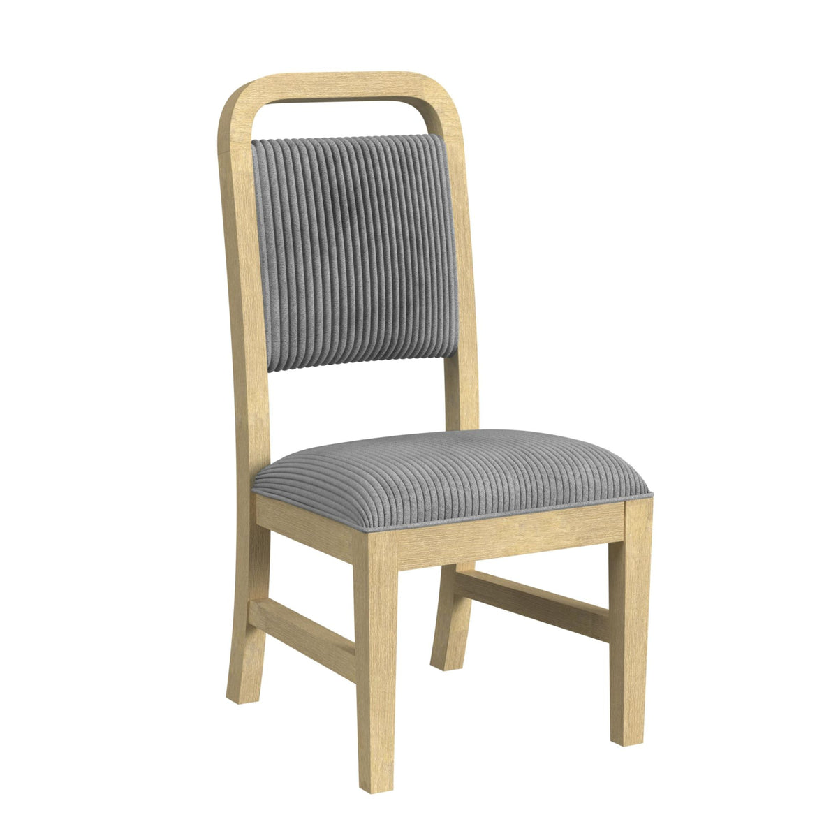 Ridgemont Standard Height Dining Set in Natural-Table and Four Chairs - Jack’s Furniture and More (Laredo, TX)