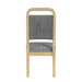 Ridgemont Dining Side Chair with Grey Fabric in Natural (2 Per Carton) - Jack’s Furniture and More (Laredo, TX)
