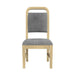 Ridgemont Dining Side Chair with Grey Fabric in Natural (2 Per Carton) - Jack’s Furniture and More (Laredo, TX)