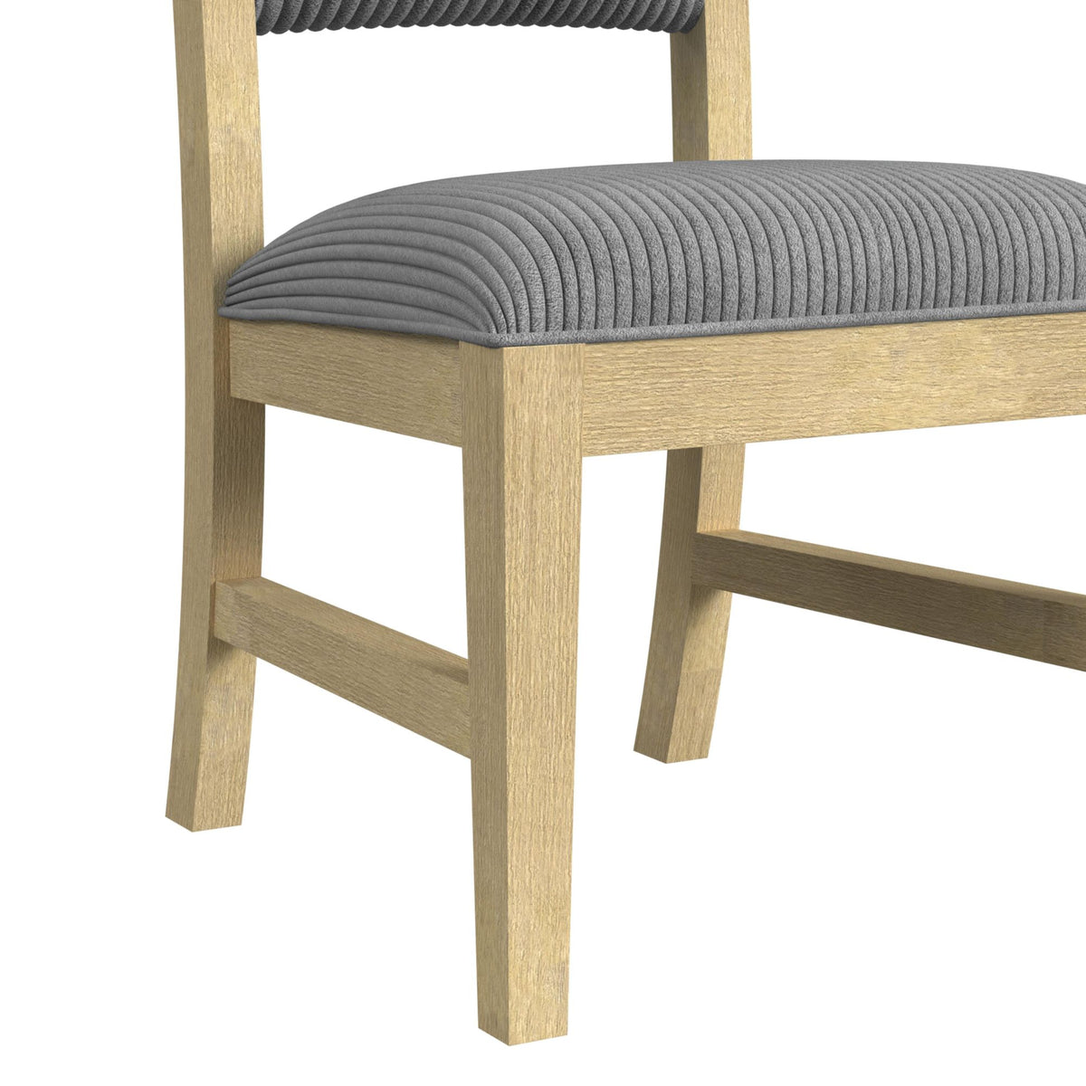 Ridgemont Standard Height Dining Set in Natural-Table and Four Chairs - Jack’s Furniture and More (Laredo, TX)