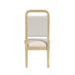 Ridgemont Dining Side Chair with White Fabric in Natural (2 Per Carton) - Jack’s Furniture and More (Laredo, TX)