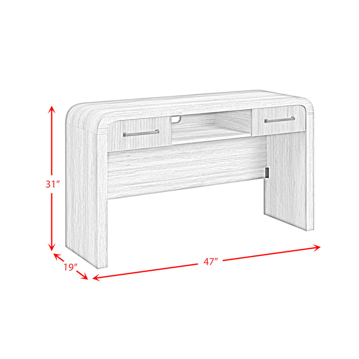 Ridgemont Dressing Table in Black with Grain - Jack’s Furniture and More (Laredo, TX)