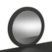 Ridgemont Dressing Table and Mirror in Black with Grain - Jack’s Furniture and More (Laredo, TX)