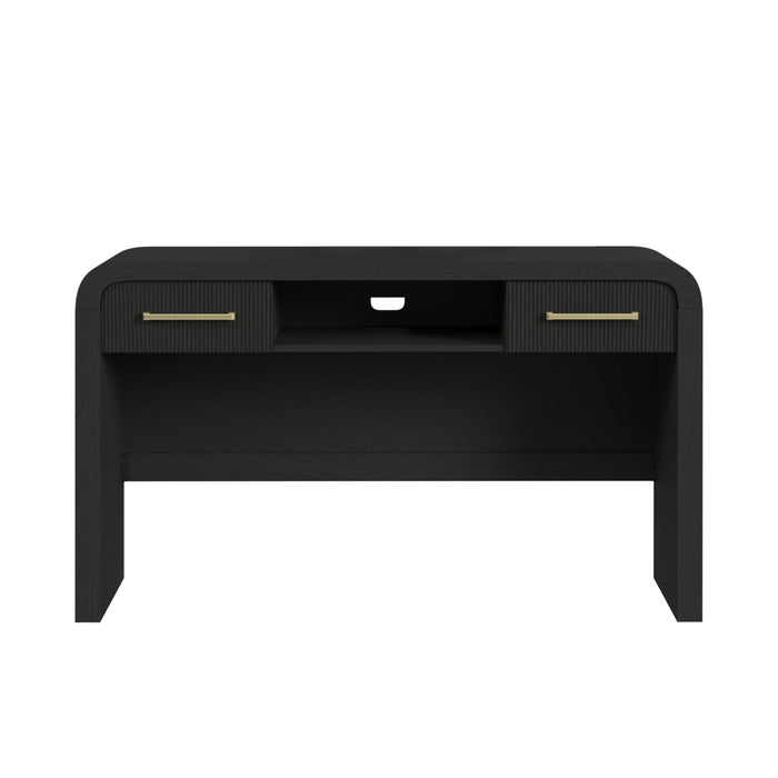 Ridgemont Dressing Table in Black with Grain - Jack’s Furniture and More (Laredo, TX)