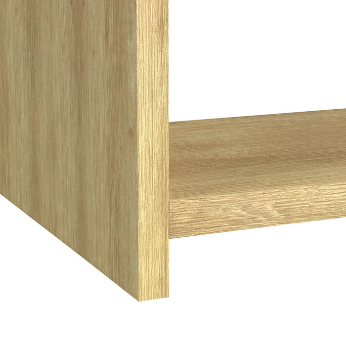 Ridgemont End Table with USB in Natural - Jack’s Furniture and More (Laredo, TX)