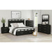 Ridgemont Storage Bed in Black with Grain - Jack’s Furniture and More (Laredo, TX)