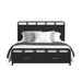 Ridgemont Storage Bed in Black with Grain - Jack’s Furniture and More (Laredo, TX)