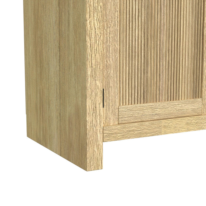 Ridgemont Large Bookcase in Natural - Jack’s Furniture and More (Laredo, TX)