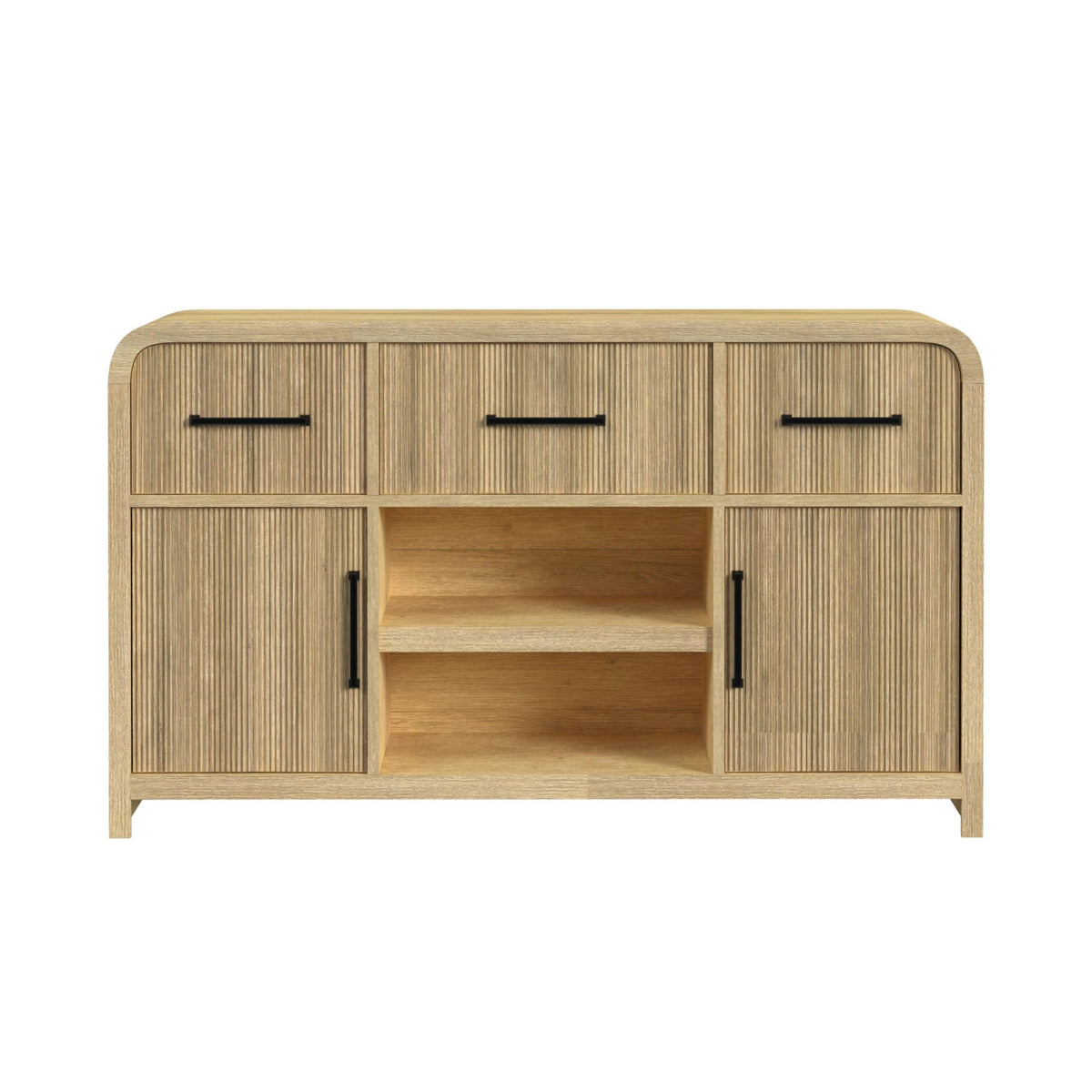 Ridgemont Server in Natural - Jack’s Furniture and More (Laredo, TX)