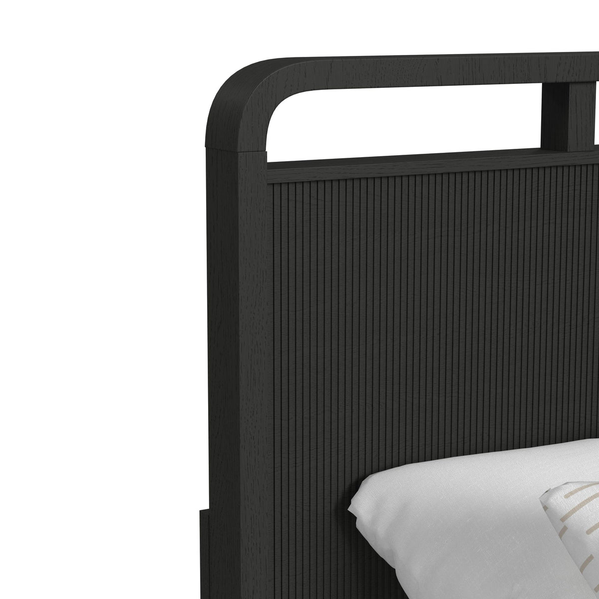 Ridgemont Storage Bedroom Set in Black with Grain - Jack’s Furniture and More (Laredo, TX)