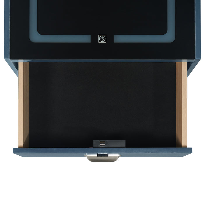 Rio Nightstand with Electronic Features - Jack’s Furniture and More (Laredo, TX)