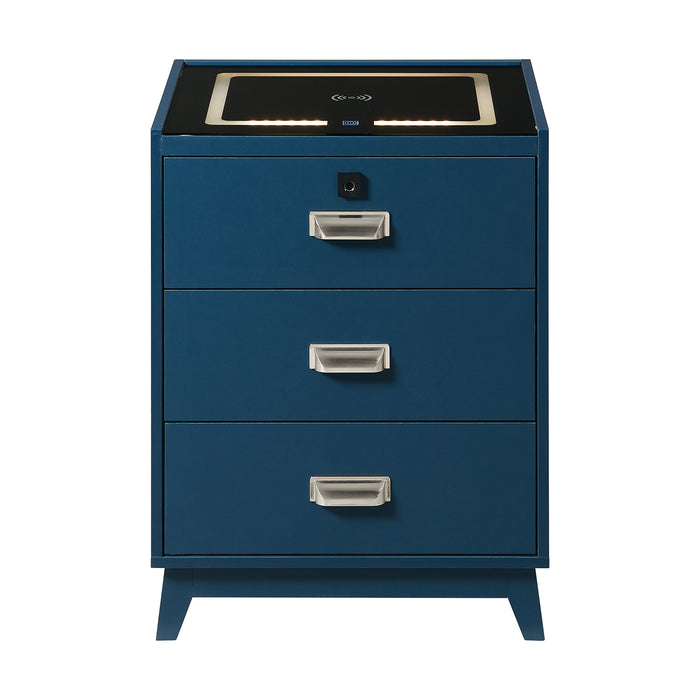 Rio Nightstand with Electronic Features - Jack’s Furniture and More (Laredo, TX)