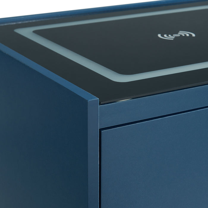 Rio Nightstand with Electronic Features - Jack’s Furniture and More (Laredo, TX)