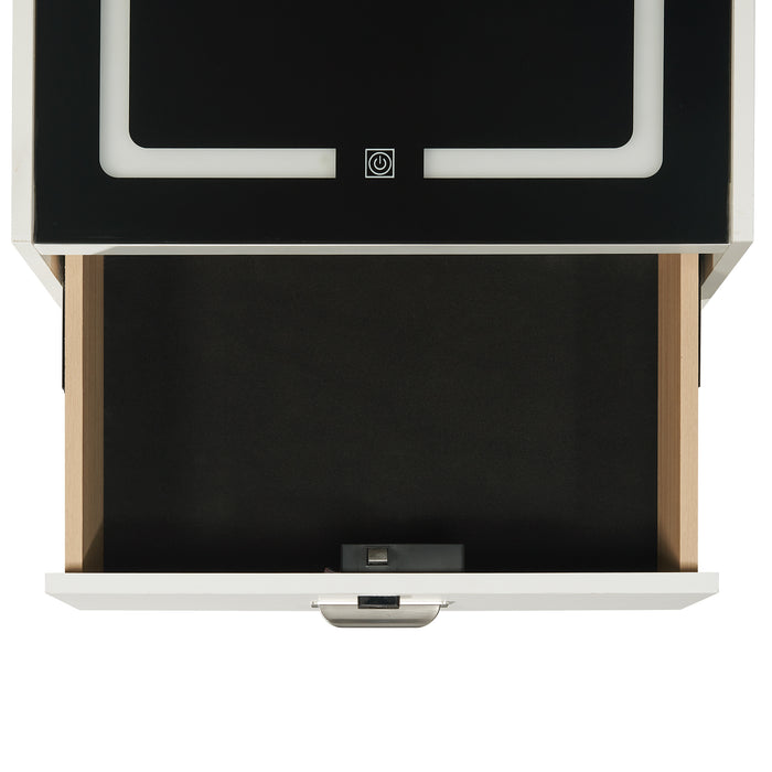 Rio Nightstand with Electronic Features - Jack’s Furniture and More (Laredo, TX)