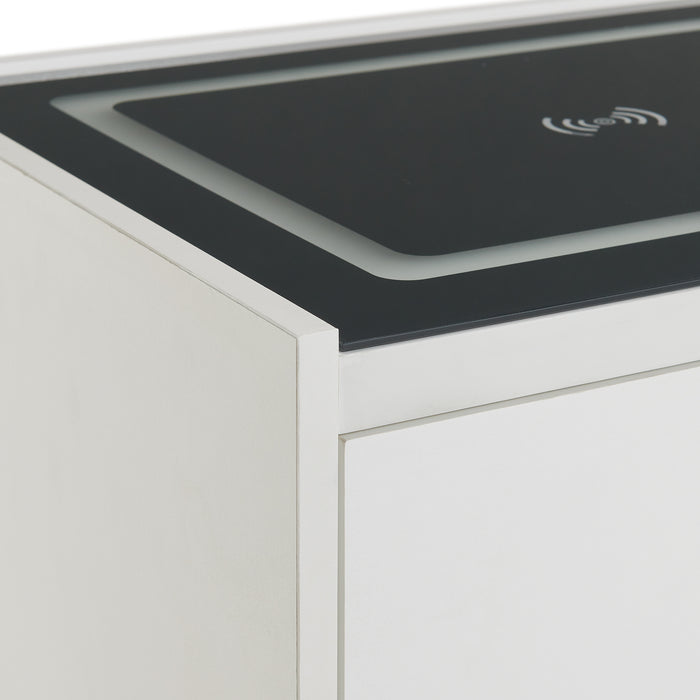 Rio Nightstand with Electronic Features - Jack’s Furniture and More (Laredo, TX)