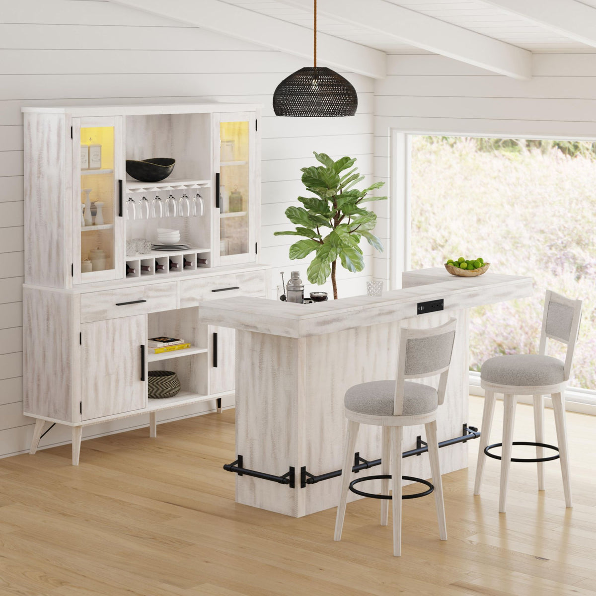 Rogen Rustic Buffet in Rustic White