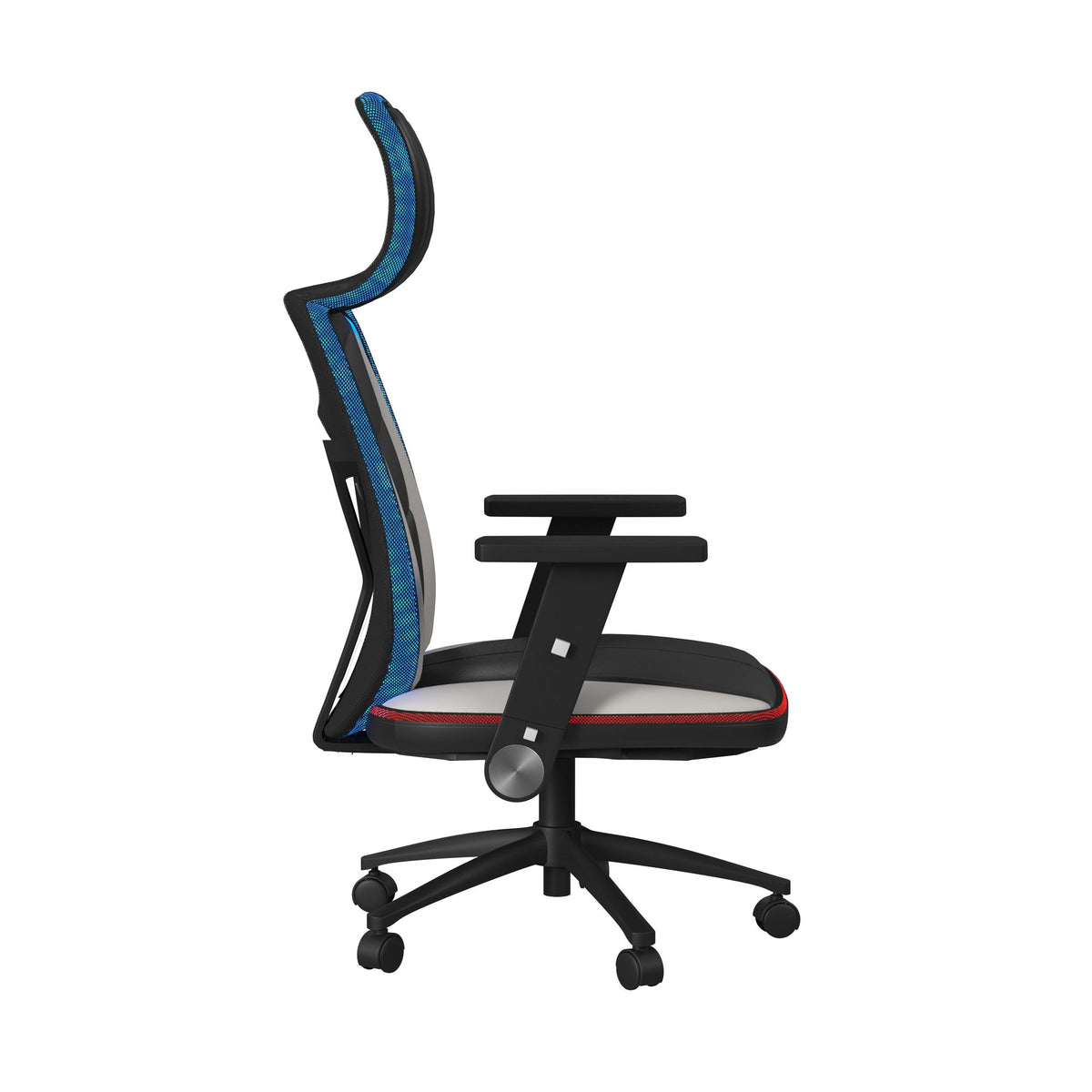 Rollins Gaming Chair with LED and Speaker in Black and Khaki - 3A Packing - Jack’s Furniture and More (Laredo, TX)