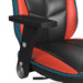 Rollins Gaming Chair with LED and Speaker in Black and Red - 3A Packing - Jack’s Furniture and More (Laredo, TX)