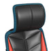 Rollins Gaming Chair with LED and Speaker in Black and Red - 3A Packing - Jack’s Furniture and More (Laredo, TX)