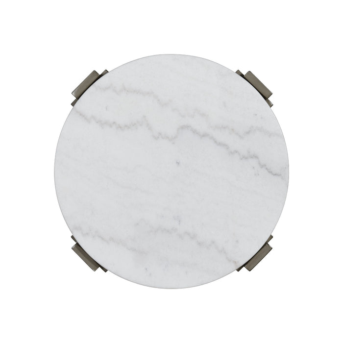 Rosamel Round End Table in Ash Brown - Jack’s Furniture and More (Laredo, TX)