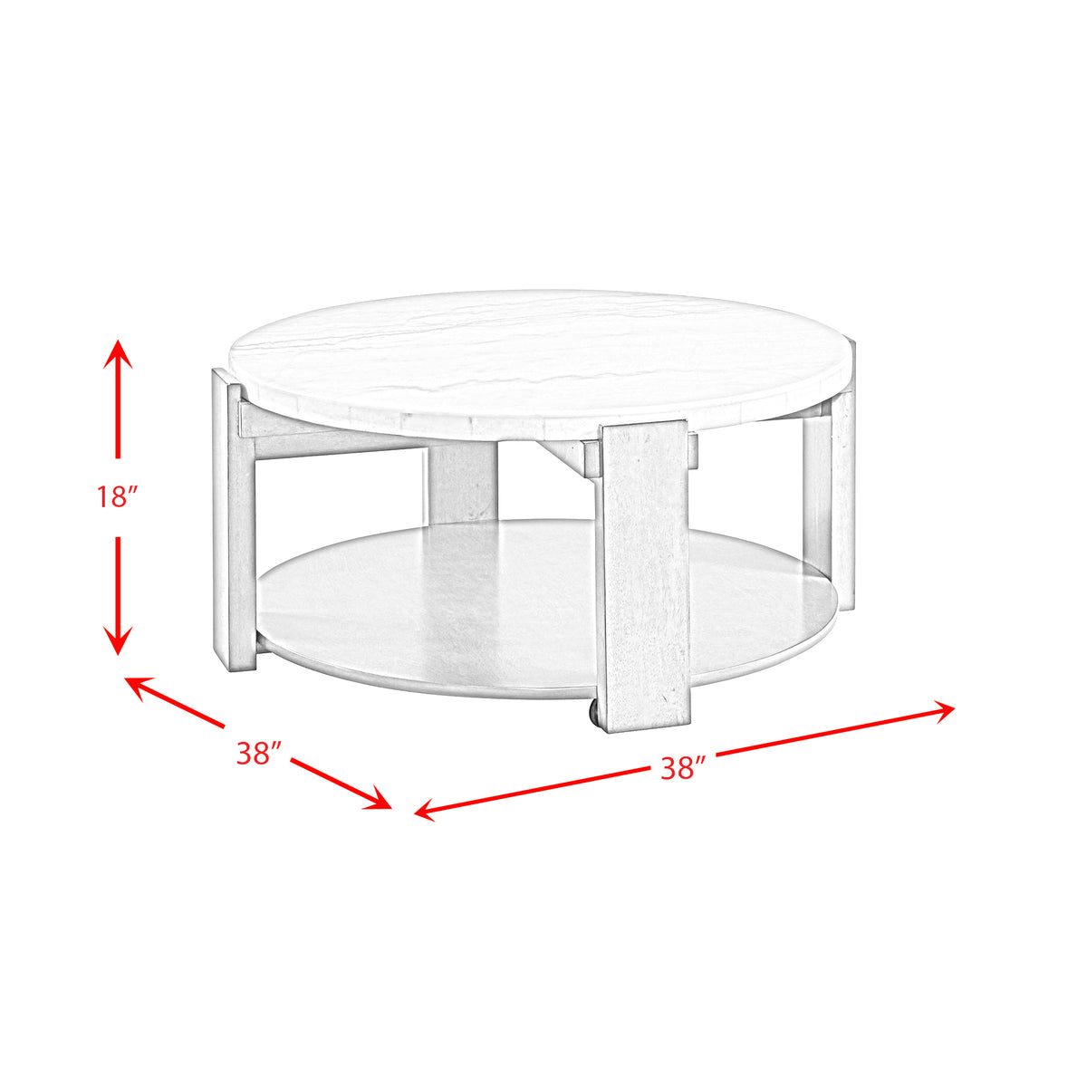 Rosamel 2PC Occasional Table Set-Coffee Table & End Table - Jack’s Furniture and More (Laredo, TX)