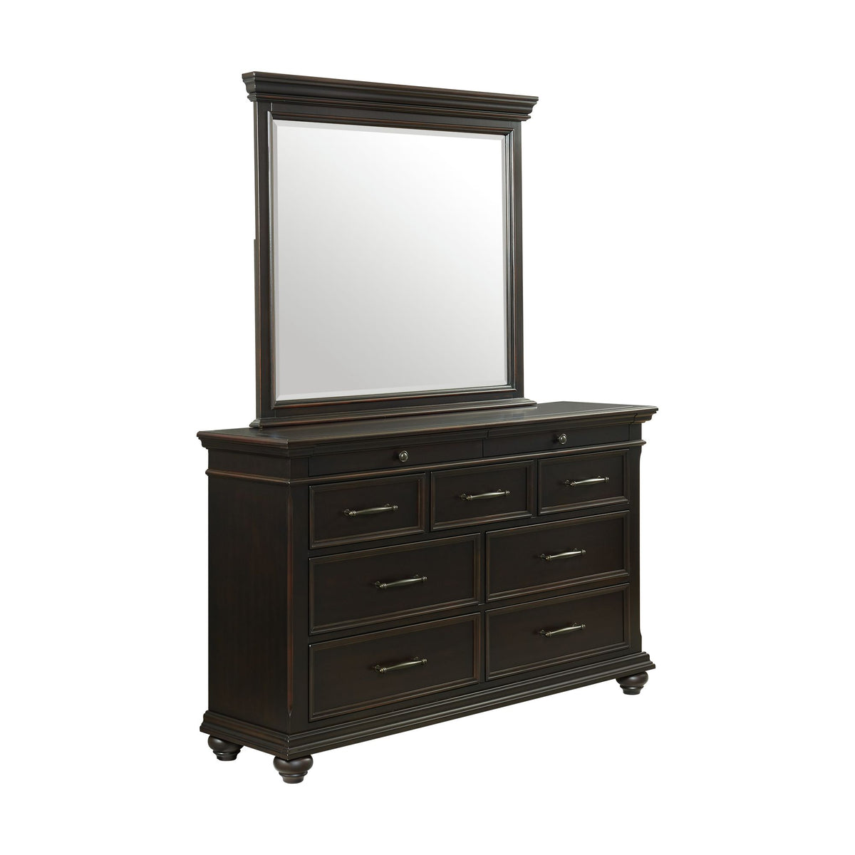Slater Platform Storage Bedroom Set Black