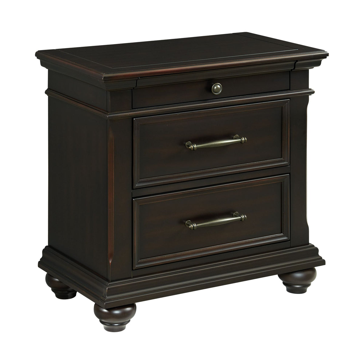 Slater Platform Storage Bedroom Set Black