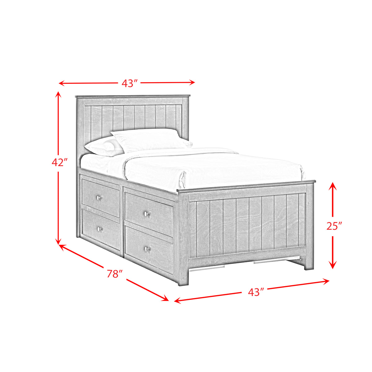 Sami Captains Bedroom Set