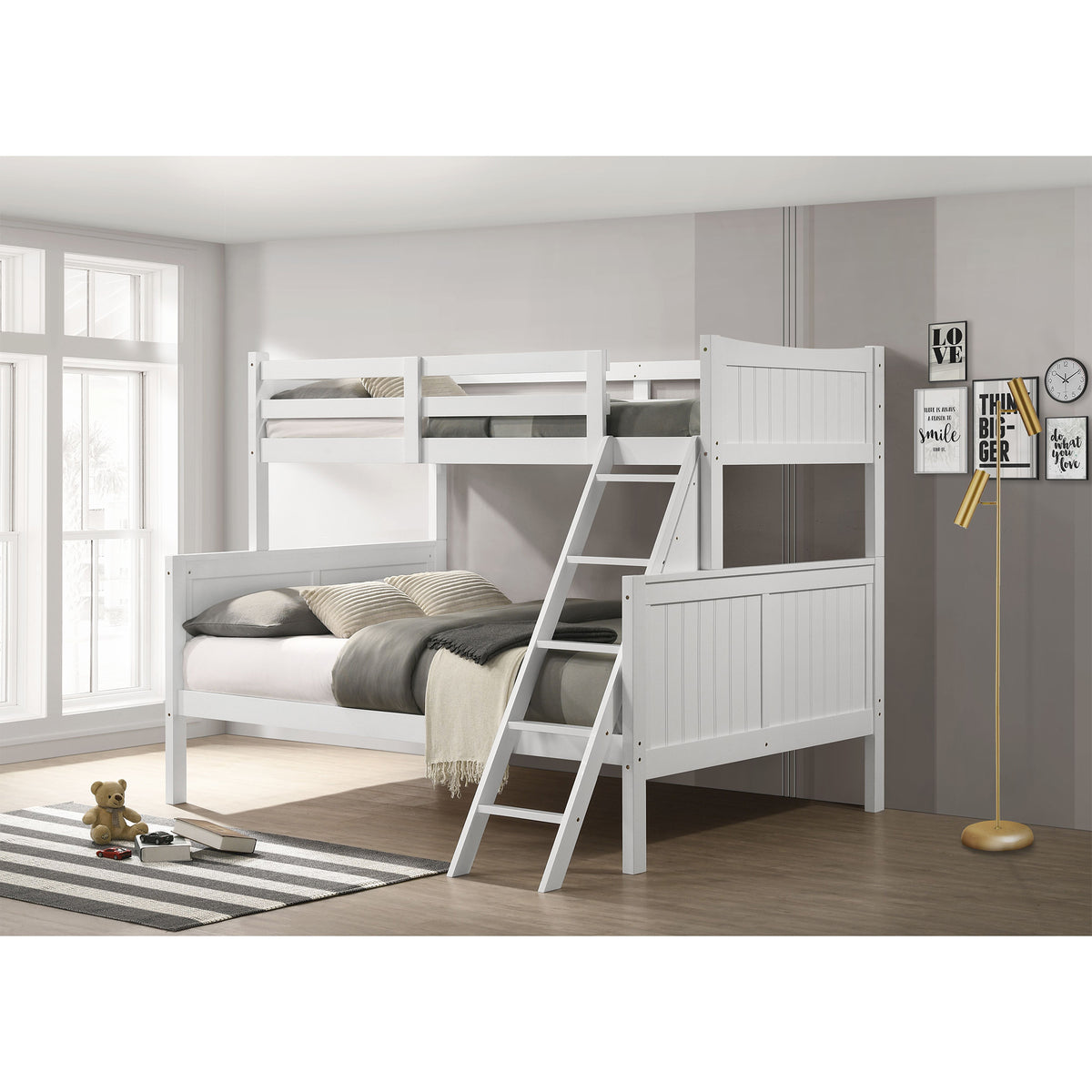 Sami Over Bunk White - Jack’s Furniture and More (Laredo, TX)