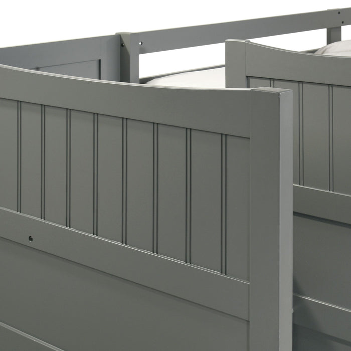 Sami Over Step Bunk with Left HB - Jack’s Furniture and More (Laredo, TX)