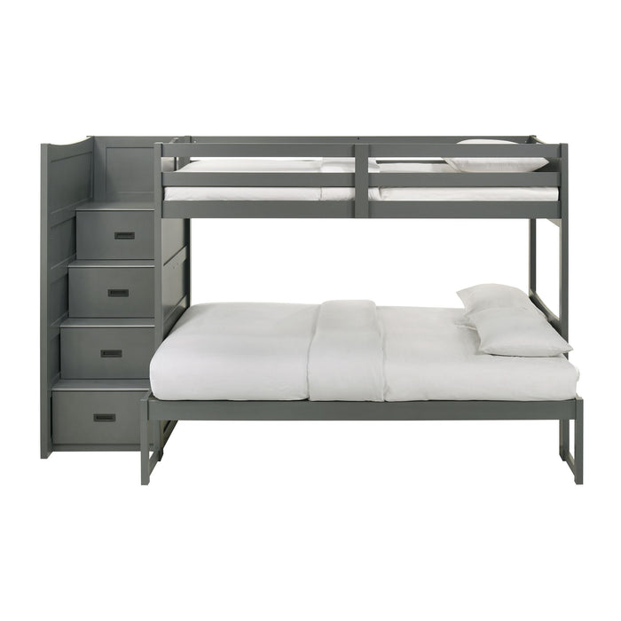 Sami Over Step Bunk with Left HB - Jack’s Furniture and More (Laredo, TX)