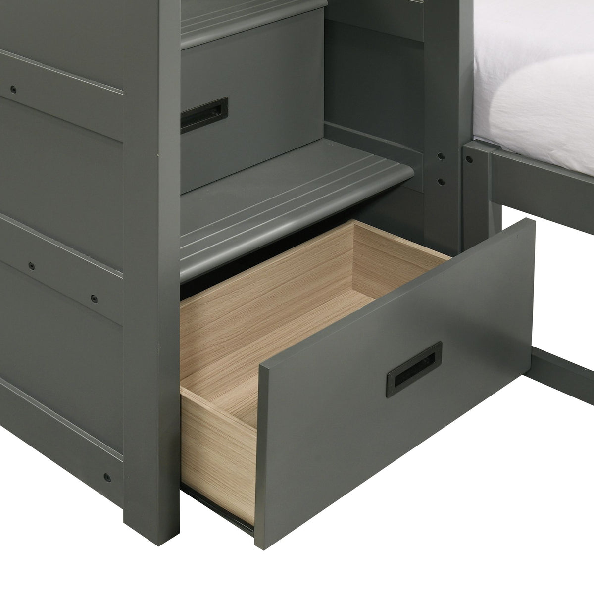 Sami Over Step Bunk with Left HB - Jack’s Furniture and More (Laredo, TX)