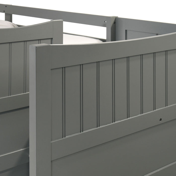 Sami Over Step Bunk with Right HB - Jack’s Furniture and More (Laredo, TX)